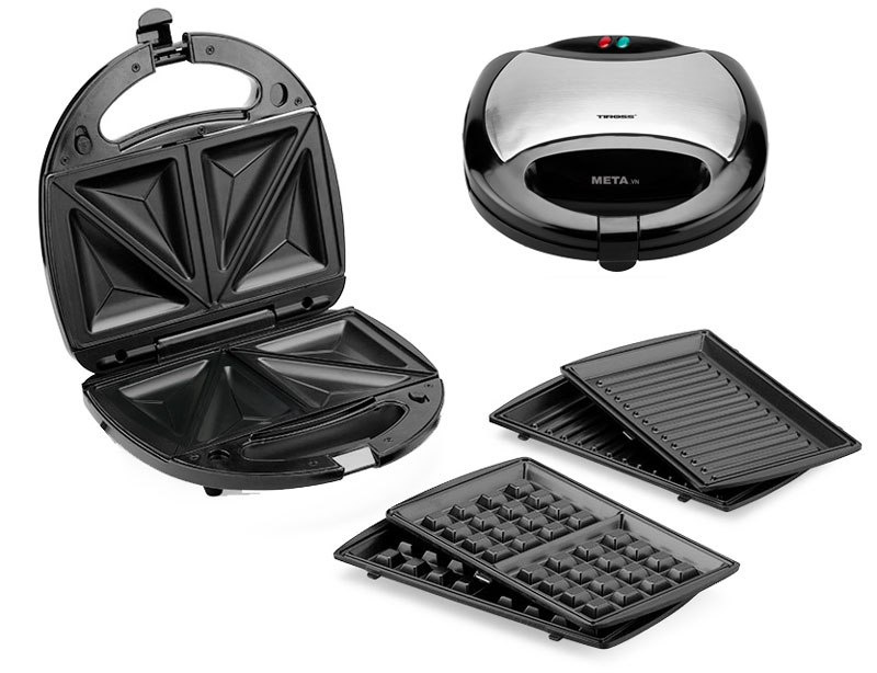 OPIEKACZ TOST/GRIL/GOFR 3w1 TIROSS TS-513 OPIEKACZ TOST/GRIL/GOFR 3w1 TIROSS TS-513