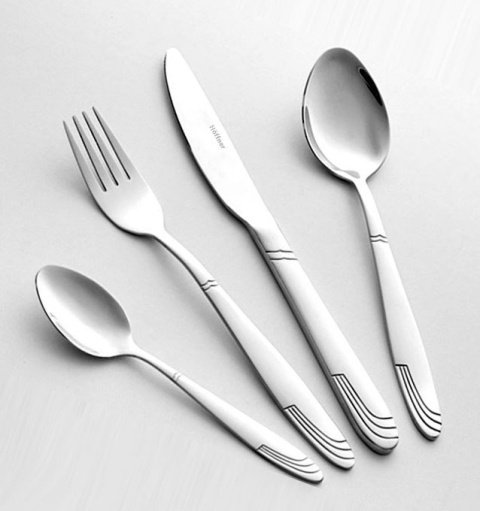 SZTUĆCE OBIADOWE 84 ELE. HOFFNER 18/10 SATYNA HF-7330-s-84 SZTUĆCE OBIADOWE 84 ELE. HOFFNER 18/10 SATYNA HF-7330-s-84