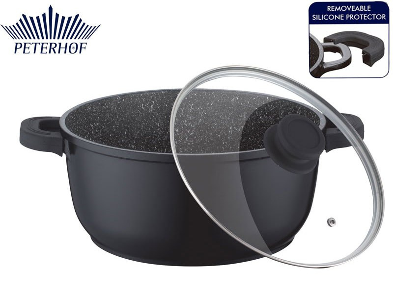 GARNEK GRANITOWY 6.5L 28CM PETERHOF IMPERIAL PH-15810-28 GARNEK GRANITOWY 6.5L 28CM PETERHOF IMPERIAL PH-15810-28