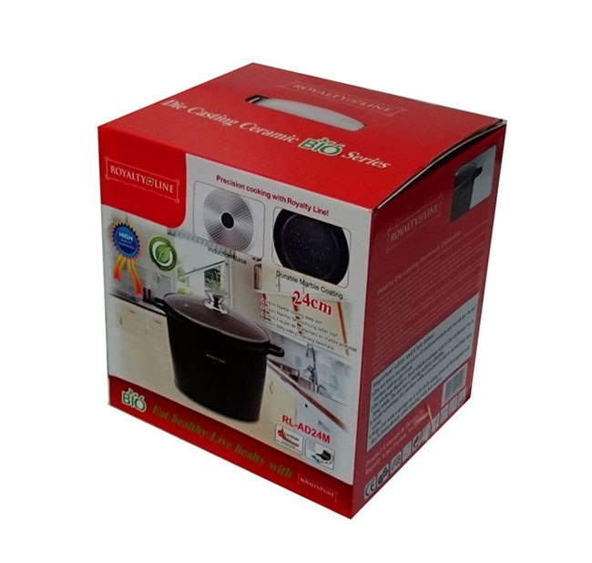 GARNEK GRANITOWY 7.0L 24CM ROYALTY LINE RL-AD24M GARNEK GRANITOWY 7.0L 24CM ROYALTY LINE RL-AD24M