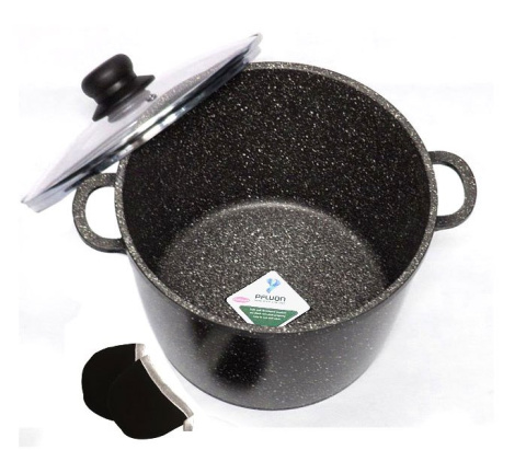 GARNEK GRANITOWY 9.4L / 28CM KiNGHOFF MARMO KH-3768 GARNEK GRANITOWY 9.4L / 28CM KiNGHOFF MARMO KH-3768