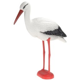 Figurka ogrodowa dekoracja ozdoba do ogrodu bocian 66x25x78cm PROGARDEN 351821