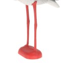 Figurka ogrodowa dekoracja ozdoba do ogrodu bocian 66x25x78cm PROGARDEN 351821