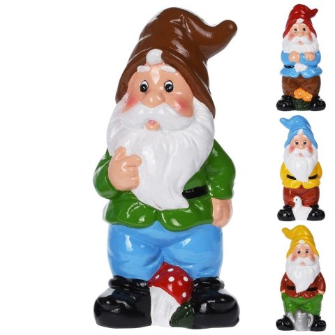 Figurka ogrodowa dekoracja ozdoba do ogrodu krasnal 20cm VILDE 339090-B