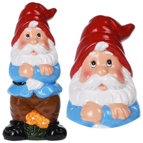 Figurka ogrodowa dekoracja ozdoba do ogrodu krasnal 20cm VILDE 339090-C