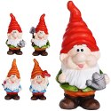 Figurka ogrodowa dekoracja ozdoba do ogrodu krasnal 32cm VILDE 339084