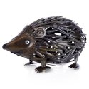 Figurka ogrodowa dekoracja ozdoba do ogrodu metalowy jeż 25x11x13cm PROGARDEN 339172