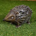Figurka ogrodowa dekoracja ozdoba do ogrodu metalowy jeż 25x11x13cm PROGARDEN 339172