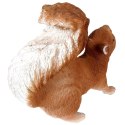 Figurka ogrodowa dekoracja ozdoba do ogrodu wiewiórka 20x10x18.5cm VILDE 339346-W1