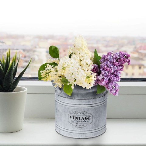 Kanka dekoracyjna ozdobna metalowa 21x23cm HOME STYLING COLLECTION 339056