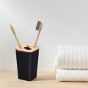 Kubek na szczoteczki do zębów na pastę łazienkowy czarny BATHROOM SOLUTIONS 531311