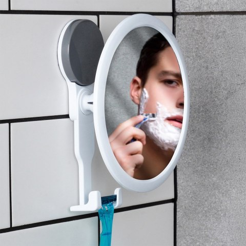 Lusterko kosmetyczne do makijażu do łazienki z przyssawką BATHROOM SOLUTIONS 567045