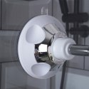 Lusterko kosmetyczne do makijażu z podświetleniem LED z przyssawką BATHROOM SOLUTIONS 569925