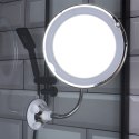 Lusterko kosmetyczne do makijażu z podświetleniem LED z przyssawką BATHROOM SOLUTIONS 569925