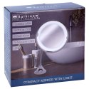 Lusterko kosmetyczne do makijażu z podświetleniem LED z przyssawką BATHROOM SOLUTIONS 569925