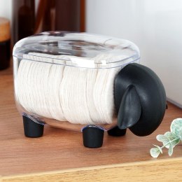 Pojemnik na patyczki do uszu i płatki kosmetyczne pudełko organizer 13cm VILDE 568059