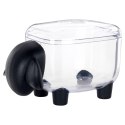Pojemnik na patyczki do uszu i płatki kosmetyczne pudełko organizer 13cm VILDE 568059