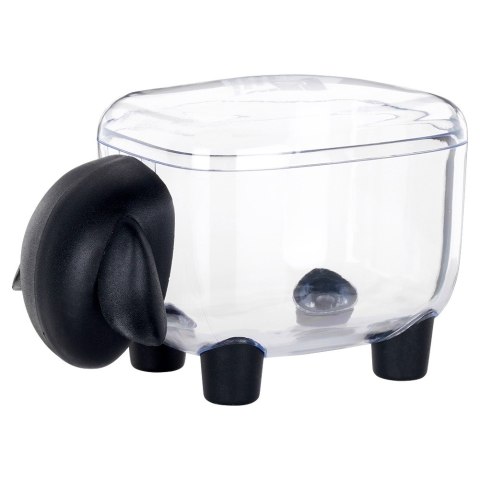 Pojemnik na patyczki do uszu i płatki kosmetyczne pudełko organizer 13cm VILDE 568059