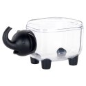Pojemnik na patyczki do uszu i płatki kosmetyczne pudełko organizer 15.5cm VILDE 568060