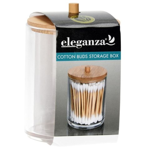 Pojemnik na patyczki kosmetyczne do uszu pudełko organizer ELEGANZA 569138
