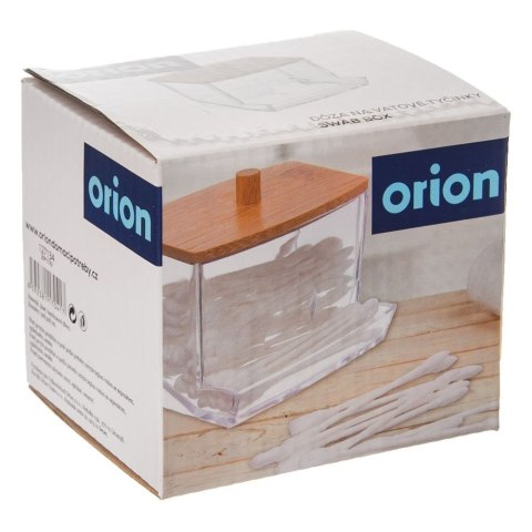 Pojemnik na patyczki kosmetyczne do uszu pudełko organizer WHITNEY ORION 127134