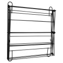 Suszarka na pranie do prania czarna pionowa 57x120cm VILDE 779029