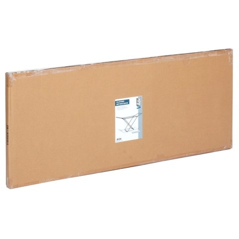 Suszarka na pranie metalowa czarna rozkładana 181cm VILDE 779071