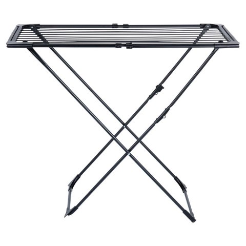 Suszarka na pranie metalowa czarna teleskopowa rozsuwana duża XXL 108-182cm VILDE 779068