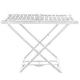 Suszarka na pranie stojąca biała rozkładana duża XXL 208cm PROGARDEN 531104