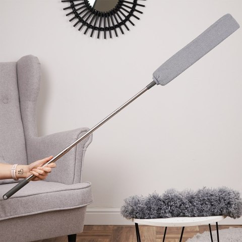 Szczotka do kurzu pajęczyn miotełka teleskopowa 2w1 80-242cm VILDE 779046