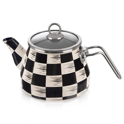 Czajnik emaliowany na gaz SZACHOWNICA 2L ORION 113523