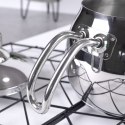Czajnik stalowy z gwizdkiem na gaz srebrny ANETT 1.2L ORION 113518