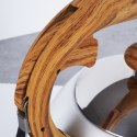 Czajnik z gwizdkiem stalowy na gaz indukcja biały WOODEN 3L ORION 113505