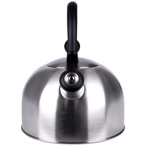 Czajnik z gwizdkiem stalowy na gaz indukcja srebrny 2.5L EXCELLENT HOUSEWARE 259346