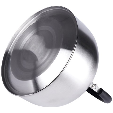 Czajnik z gwizdkiem stalowy na gaz indukcja srebrny 2.5L EXCELLENT HOUSEWARE 259346