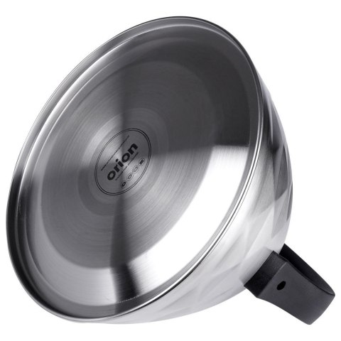 Czajnik z gwizdkiem stalowy na gaz indukcja srebrny 3.4L ORION 113516