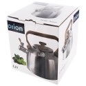 Czajnik z gwizdkiem stalowy na gaz indukcja z termometrem 3.2L ORION 113521