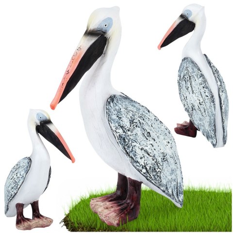 Figurka ogrodowa dekoracja ozdoba do ogrodu czapla 20.5x10.5x28.5cm PROGARDEN 339521