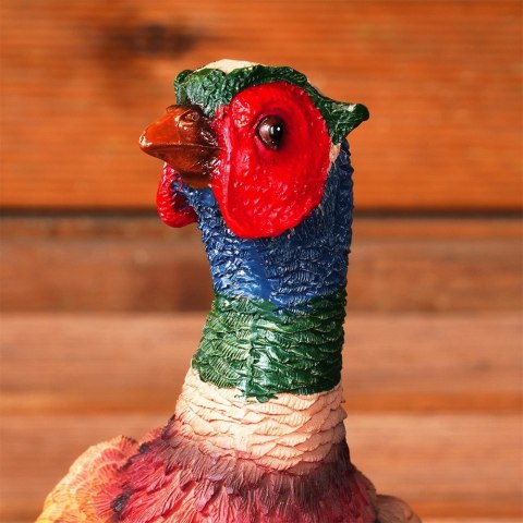 Figurka ogrodowa dekoracyjna dekoracja do ogrodu bażant 32.5x9.5x23cm PROGARDEN 339501