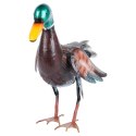 Figurka ogrodowa dekoracyjna dekoracja do ogrodu metalowa kaczor 40x16x36cm PROGARDEN 339493