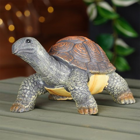 Figurka ogrodowa dekoracyjna dekoracja do ogrodu żółw 21x12cm PROGARDEN 339494