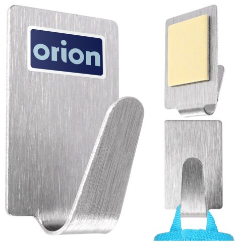 Haczyk wieszak uchwyt samoprzylepny stalowy 1.8x2.5cm ORION 834714