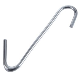 Haczyki uchwyty na reling kuchenny stalowe 6 sztuk 6x4.5cm ORION 532071