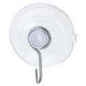 Haczyki wieszaki uchwyty haczyk na przyssawkę 5cm 6 sztuk GET-IT 569130