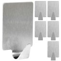 Haczyki wieszaki uchwyty haczyk samoprzylepny stalowy 2x3cm 6 sztuk STORAGE SOLUTIONS 569342-P