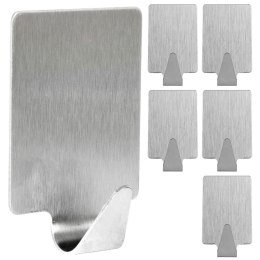 Haczyki wieszaki uchwyty haczyk samoprzylepny stalowy 2x3cm 6 sztuk STORAGE SOLUTIONS 569342-P
