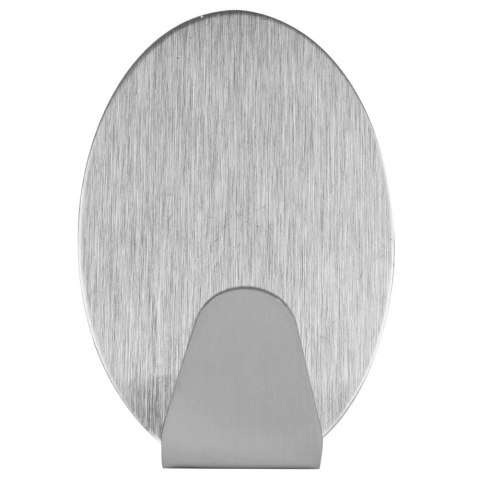 Haczyki wieszaki uchwyty haczyk samoprzylepny stalowy 5.5x3.5cm 4SZT GET-IT 569129-W1