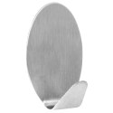 Haczyki wieszaki uchwyty haczyk samoprzylepny stalowy 5.5x3.5cm 4SZT GET-IT 569129-W1