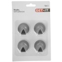 Haczyki wieszaki uchwyty haczyk samoprzylepny stalowy 5x5cm 4SZT GET-IT 569129-W3