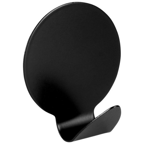 Haczyki wieszaki uchwyty haczyk samoprzylepny stalowy czarny 4x3.5cm 4SZT STORAGE SOLUTIONS 569572-W3
